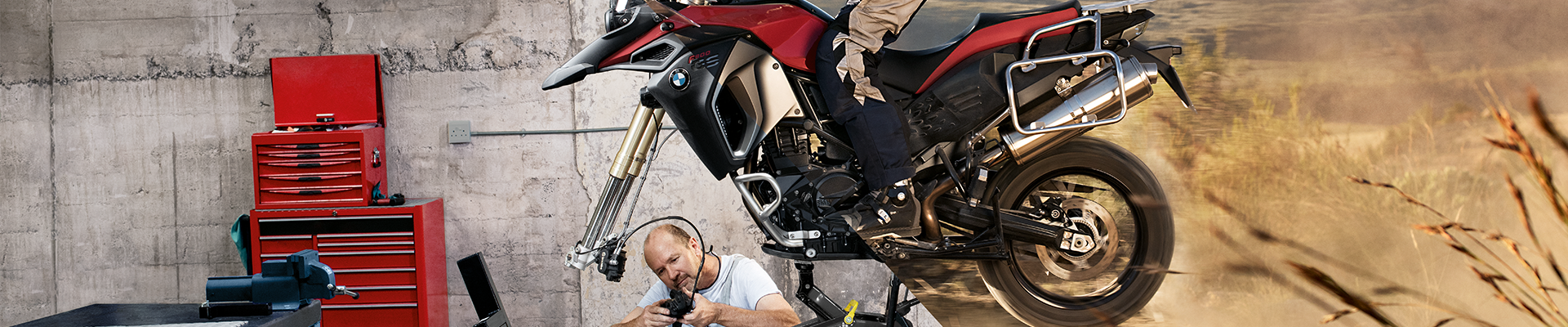 BMW Motorrad Engine Oil Service