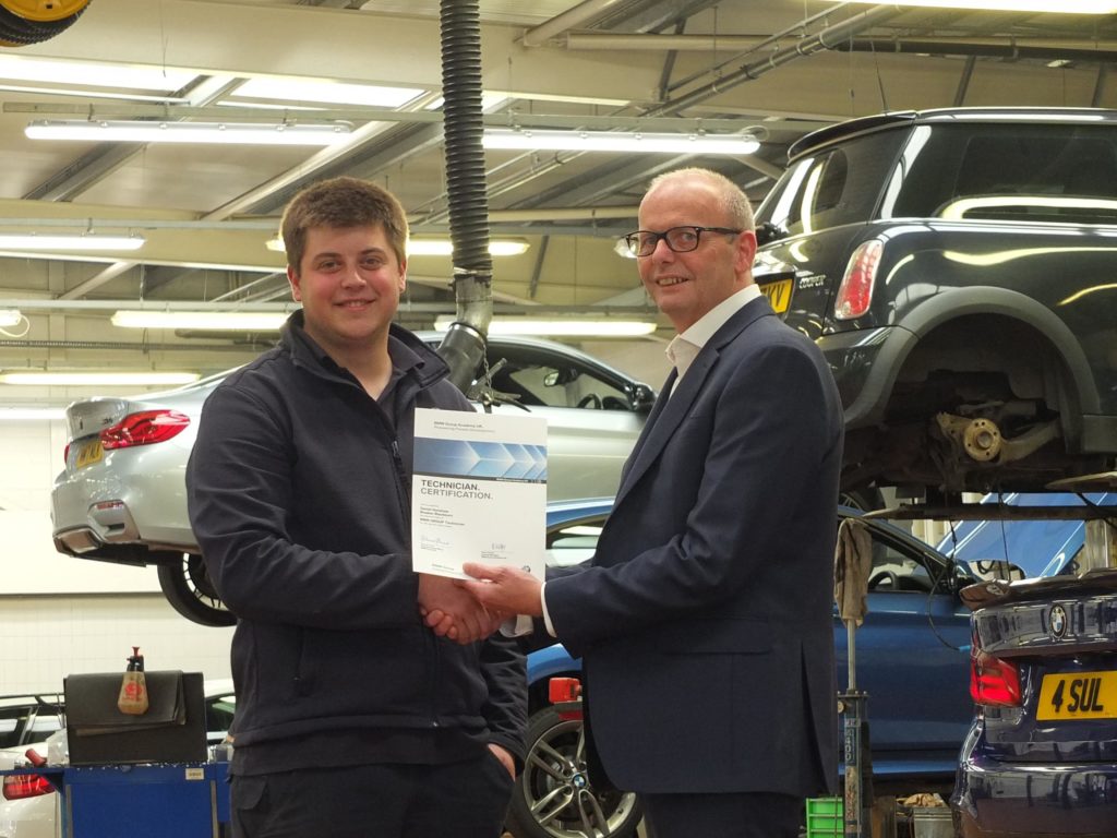Bowker Employee Becomes One of the Country's Youngest BMW Technicians ...