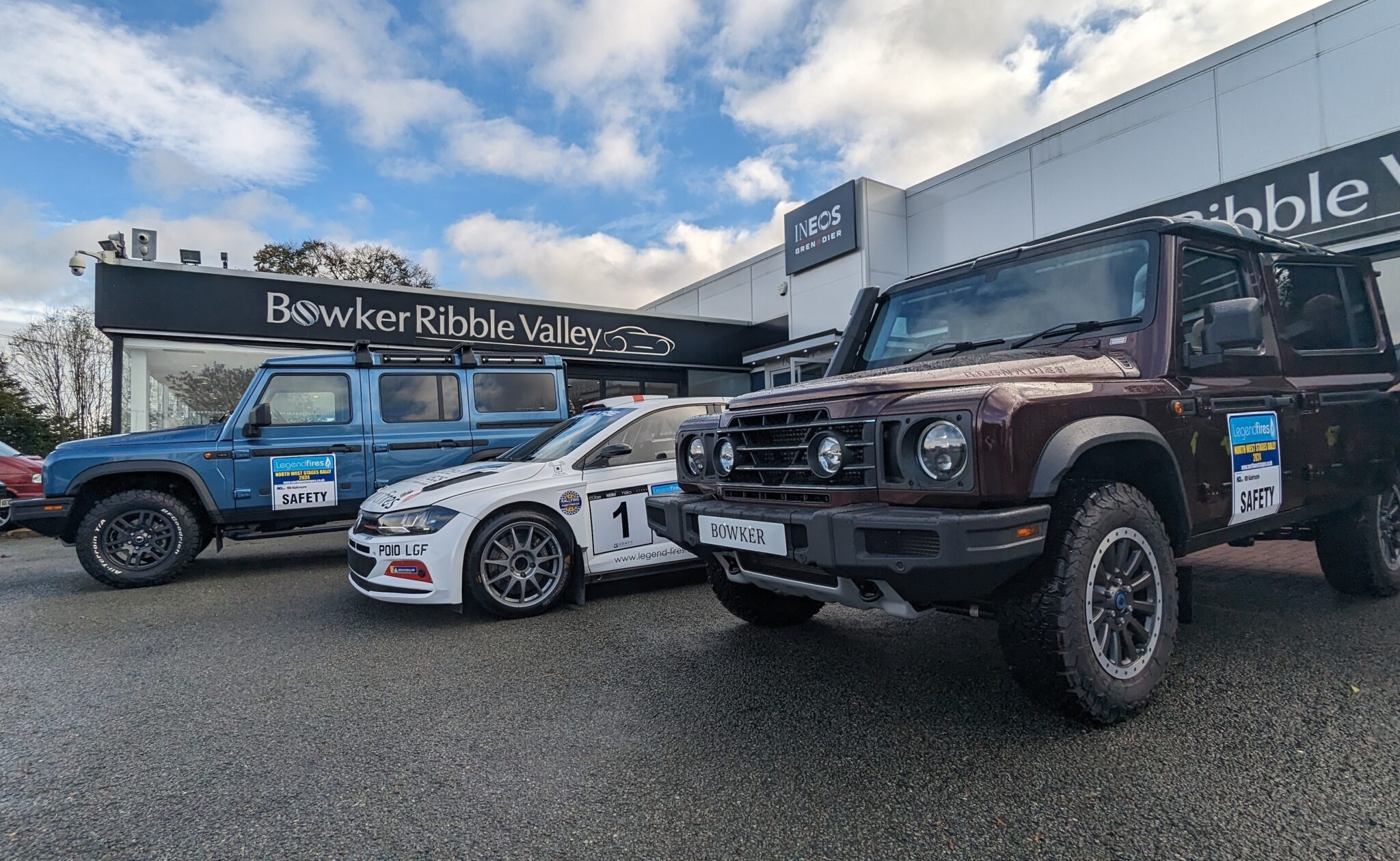 INEOS Grenadier & 2024 Legend Fires North West Stages