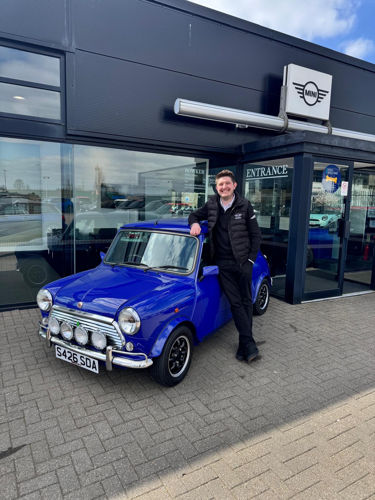 Adam and his Classic MINI